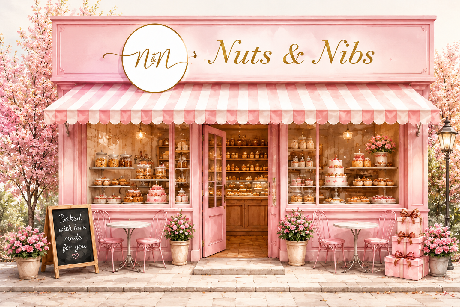 Nuts & Nibs homepage banner