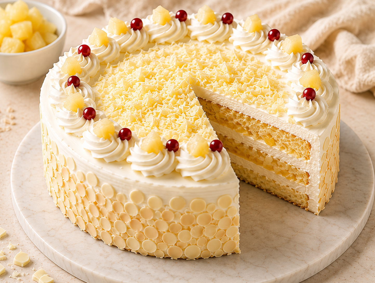 Classic Pineapple Cake